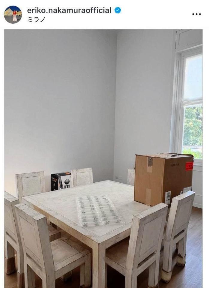 　中村江里子のインスタグラム＠ｅｒｉｋｏ．ｎａｋａｍｕｒａｏｆｆｉｃｉａｌより