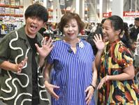 　（左から）ますだおかだ・岡田圭右、上沼恵美子、三船美佳