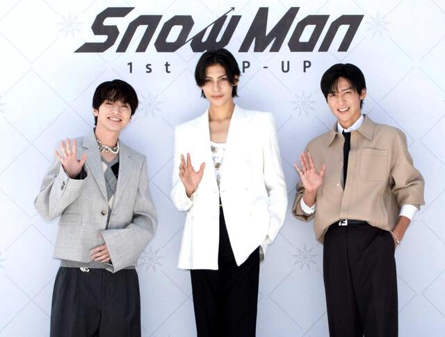 Snow Man「真夏の中の真冬」 韓国で初のポップアップイベント