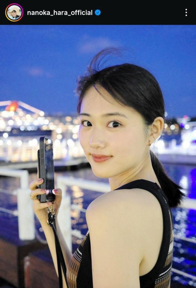 　原菜乃華インスタグラム＠ｎａｎｏｋａ＿ｈａｒａ＿ｏｆｆｉｃｉａｌから
