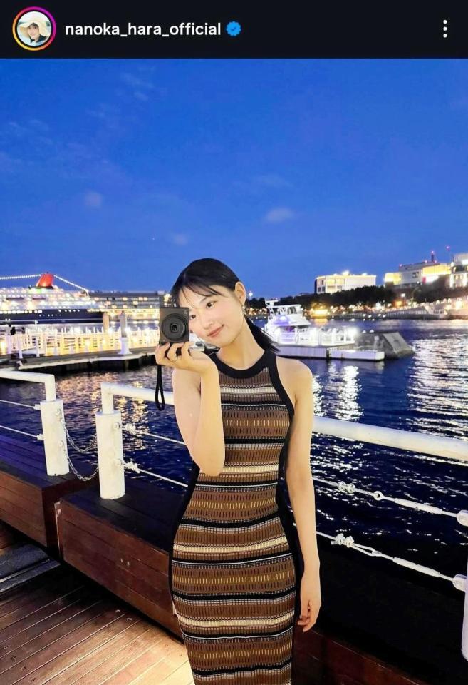 　原菜乃華インスタグラム＠ｎａｎｏｋａ＿ｈａｒａ＿ｏｆｆｉｃｉａｌから