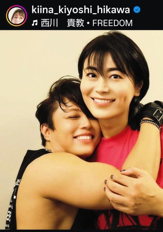 　氷川きよしのインスタグラム＠ｋｉｉｎａ＿ｋｉｙｏｓｈｉ＿ｈｉｋａｗａから