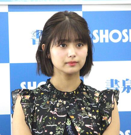 　取材に応じる北野瑠華