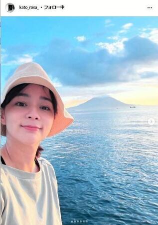 加藤ローサのインスタグラム＠ｋａｔｏ＿ｒｏｓａ＿から