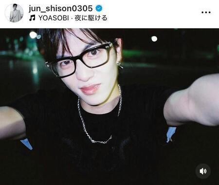 　志尊淳のインスタグラム＠ｊｕｎ＿ｓｈｉｓｏｎ０３０５（８月２７日付）より
