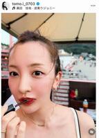 　板野友美のインスタグラム＠ｔｏｍｏ．ｉ＿０７０３より 