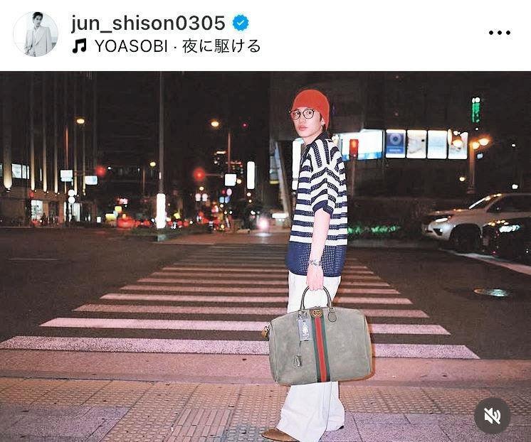 　志尊淳のインスタグラム＠ｊｕｎ＿ｓｈｉｓｏｎ０３０５（８月２７日付）より