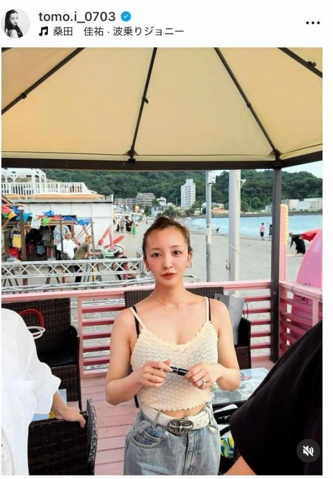 　板野友美のインスタグラム＠ｔｏｍｏ．ｉ＿０７０３より 