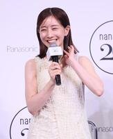 　イベントに登壇した田中みな実（撮影・石井剣太郎）