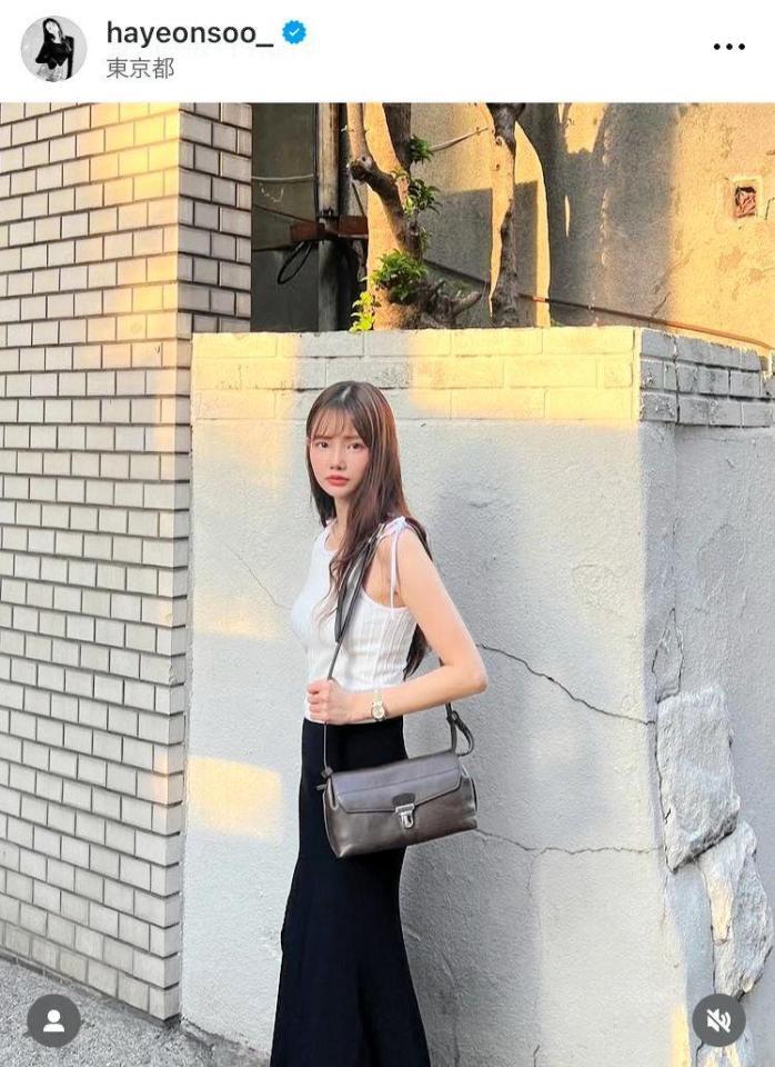 　ハ・ヨンスのインスタグラム＠ｈａｙｅｏｎｓｏｏ＿より 