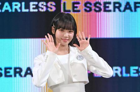 　ＬＥ　ＳＳＥＲＡＦＩＭ・キム・チェウォン＝２０２３年１月撮影