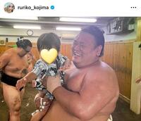 長男もいい経験！小島瑠璃子のインスタグラム＠ｒｕｒｉｋｏ＿ｋｏｊｉｍａより