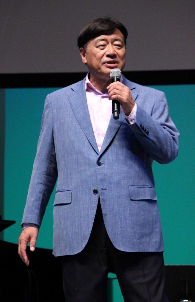 　盛り上げる夢グループの石田重廣社長