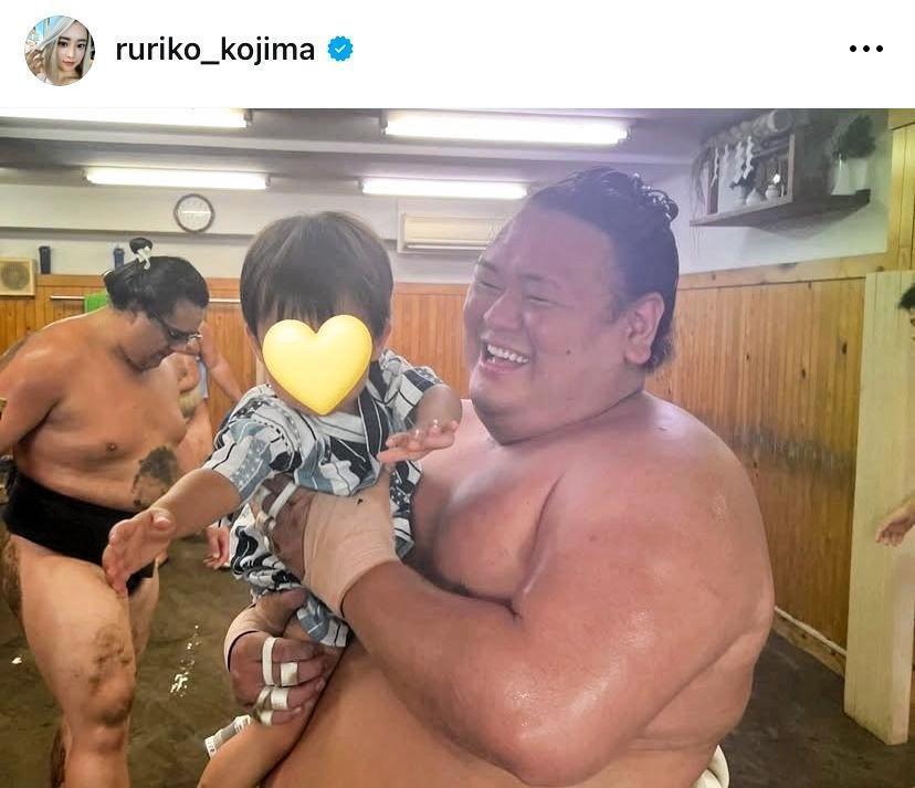 長男もいい経験！小島瑠璃子のインスタグラム＠ｒｕｒｉｋｏ＿ｋｏｊｉｍａより