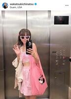 　若槻千夏のインスタグラム＠ｗａｋａｔｓｕｋｉｃｈｉｎａｔｓｕから