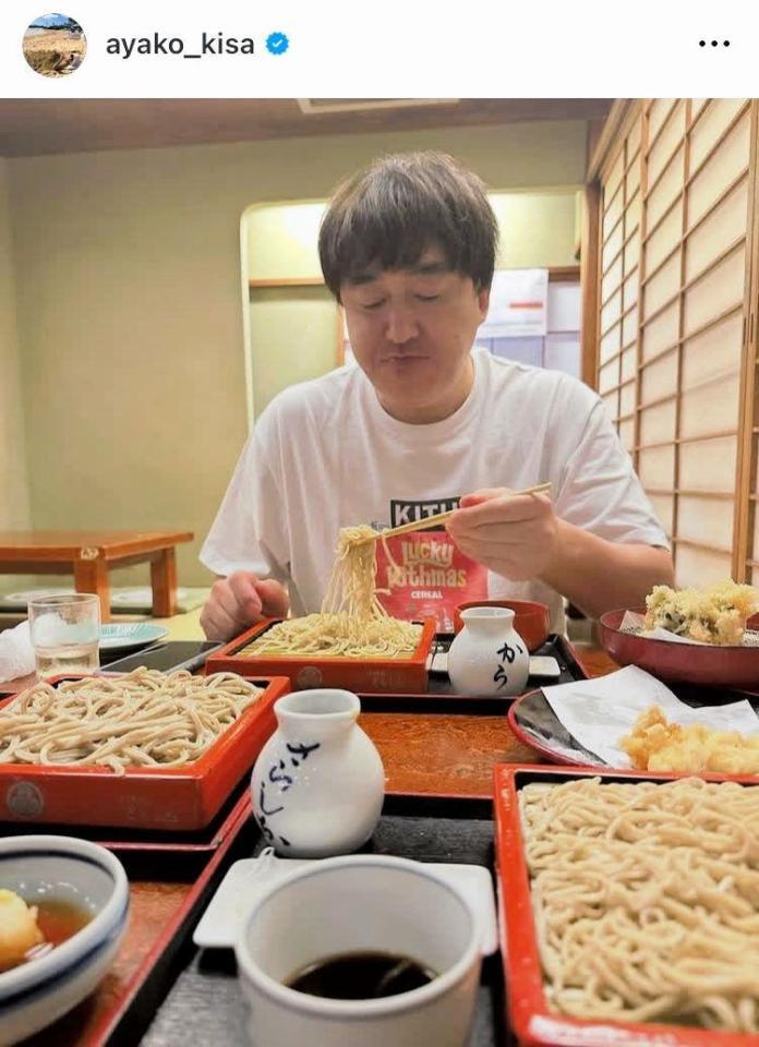 　木佐彩子のインスタグラム＠ａｙａｋｏ＿ｋｉｓａから