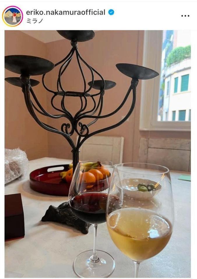 　ミラノの自宅。中村江里子のインスタグラム＠ｅｒｉｋｏ．ｎａｋａｍｕｒａｏｆｆｉｃｉａｌより 