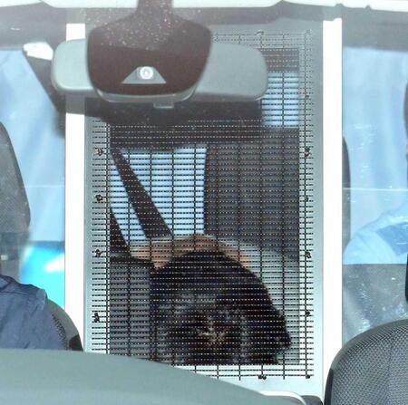 　勾留先に移送される清水尋也容疑者