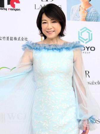 　２３年４月、地元・堺でのコンサートを前に会見した堀ちえみ