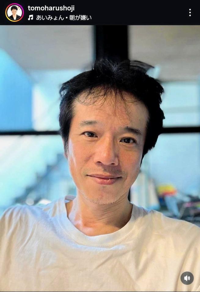 　庄司智春インスタグラム＠ｔｏｍｏｈａｒｕｓｈｏｊｉから