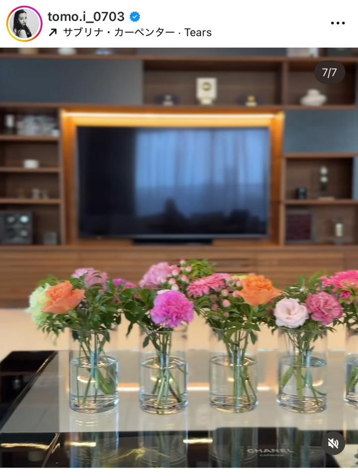 　板野友美のインスタグラム＠ｔｏｍｏ．ｉ＿０７０３より