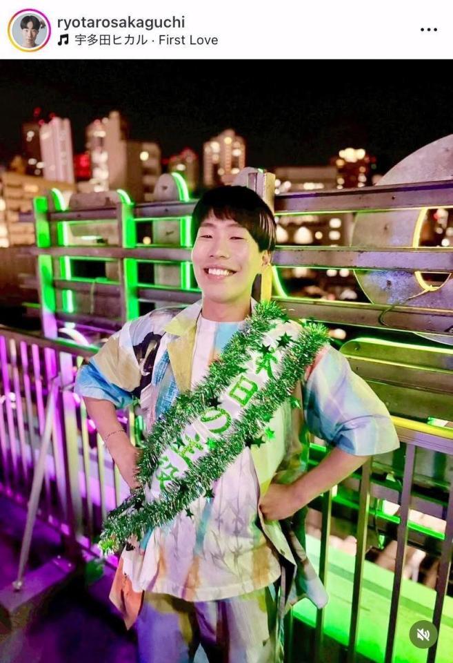 ホストの送別会オフショット。坂口涼太郎のインスタグラム＠ｒｙｏｔａｒｏｓａｋａｇｕｃｈｉより