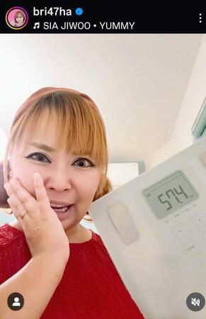 浜田ブリトニーのインスタグラム（＠ｂｒｉ４７ｈａ）より