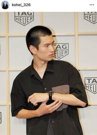 　ＫＯＨＥＩのインスタグラム＠ｋｏｈｅｉ＿３２６（２２年６月２６日付）より