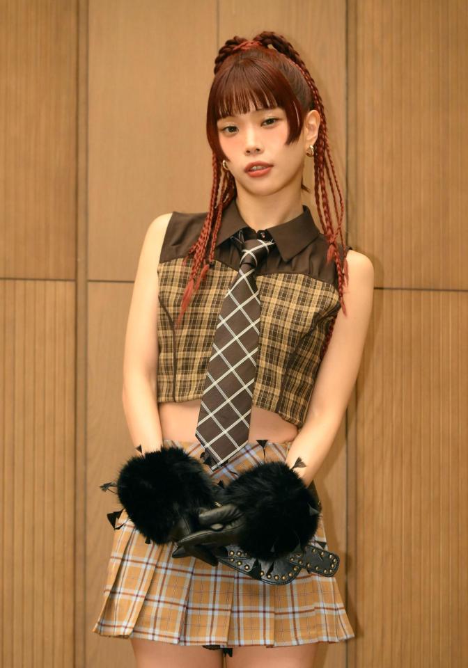 　サプライズライブを開催するアイナ・ジ・エンド（撮影・堀内翔）