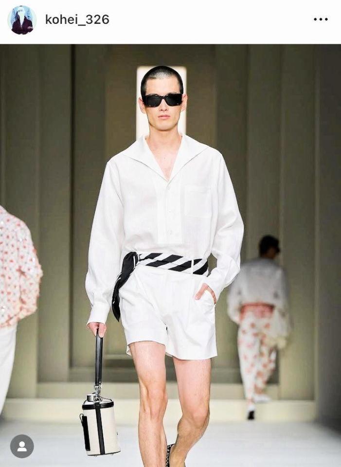 　ＫＯＨＥＩのインスタグラム＠ｋｏｈｅｉ＿３２６（２４年７月１６日付）より