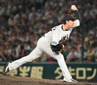 　７回から４番手で登板した及川