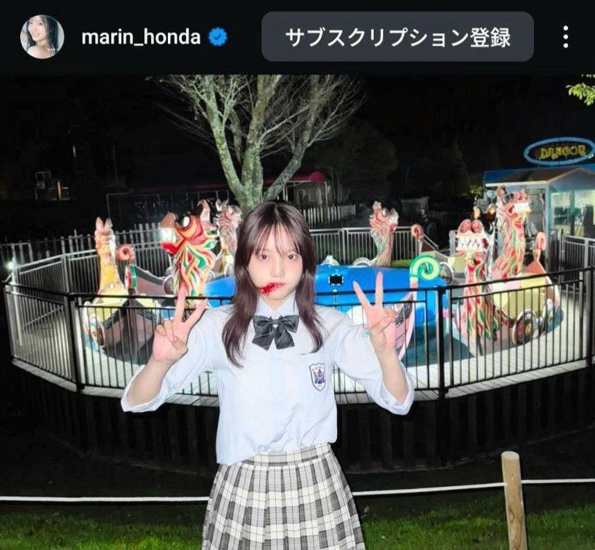 　本田真凜のインスタグラム＠ｍａｒｉｎ＿ｈｏｎｄａから