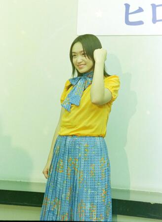 　ＮＨＫ連続テレビ小説「ほんまもん」ヒロインに決まった池脇千鶴（０１年４月）