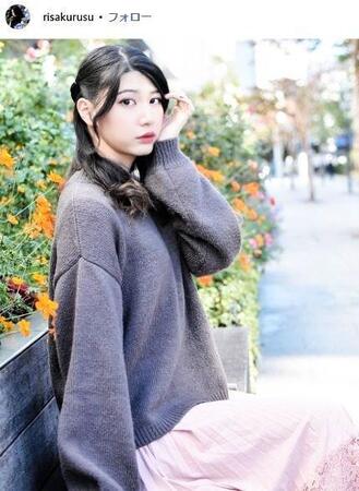 　来栖梨紗のインスタグラム＠ｒｉｓａｋｕｒｕｓｕより