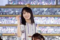 　熱いパフォーマンスを見せる乃木坂４６の賀喜遥香　ⓒ鈴木健太（ＫＥＮＴＡ　Ｉｎｃ．）