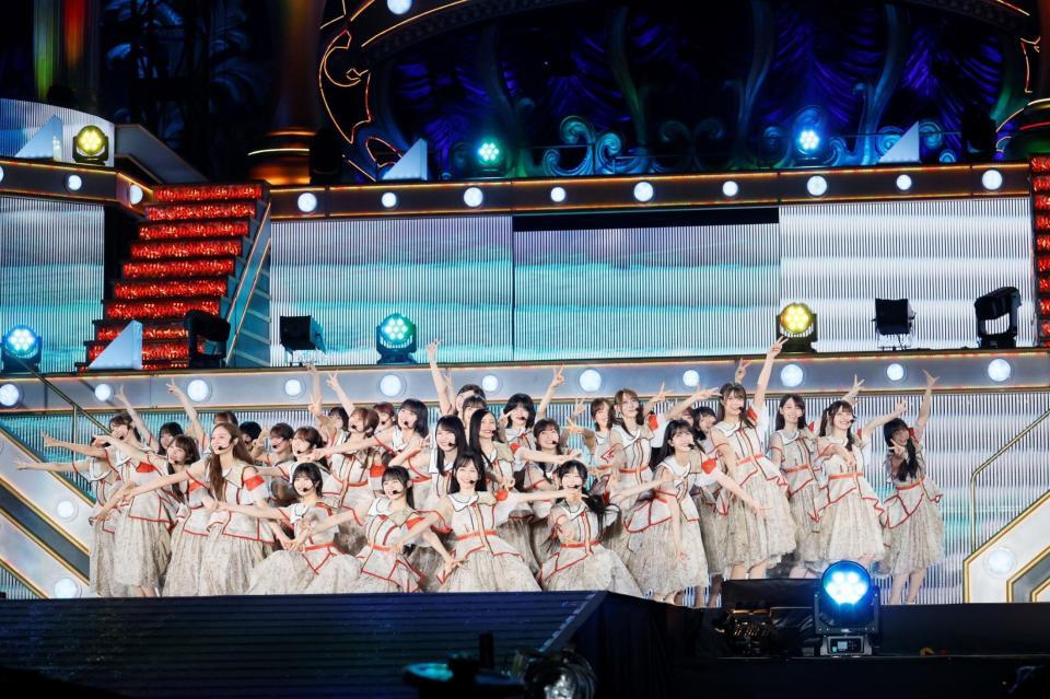 　笑顔でライブを盛り上げた乃木坂４６　ⓒ鈴木健太（ＫＥＮＴＡ　Ｉｎｃ．）