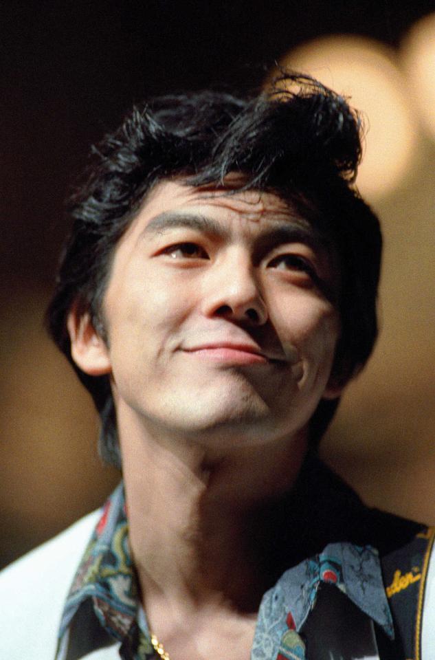 　尾崎豊さん＝１９９１年