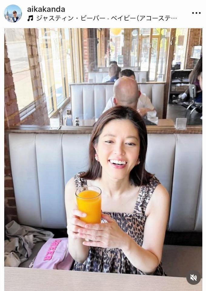　神田愛花ノインスタグラム＠ａｉｋａｋａｎｄａより