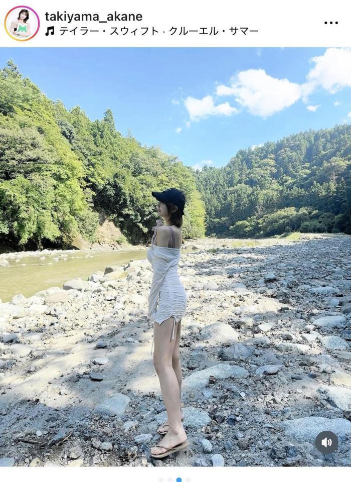 瀧山あかねのインスタグラム＠ｔａｋｉｙａｍａ＿ａｋａｎｅより