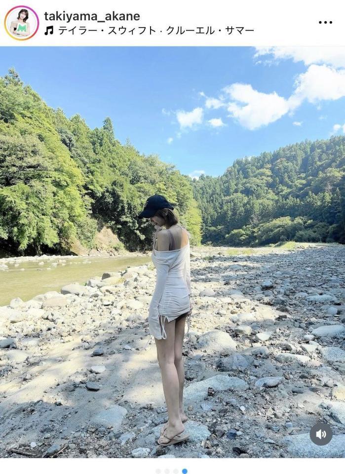 瀧山あかねのインスタグラム＠ｔａｋｉｙａｍａ＿ａｋａｎｅより