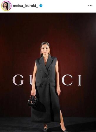 黒木メイサのインスタグラム＠ｍｅｉｓａ＿ｋｕｒｏｋｉ＿（２４年３月２日付）より