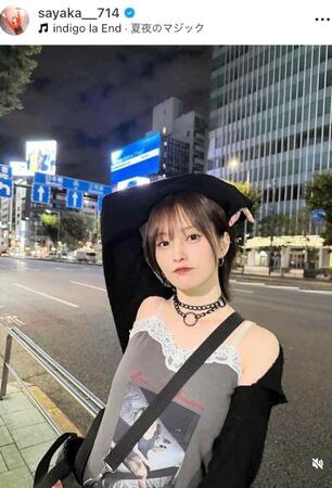 山本彩のインスタグラム＠ｓａｙａｋａ＿＿７１４から