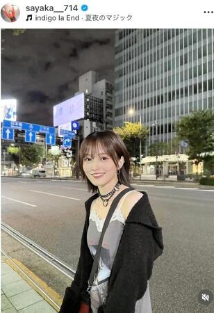 山本彩のインスタグラム＠ｓａｙａｋａ＿＿７１４から