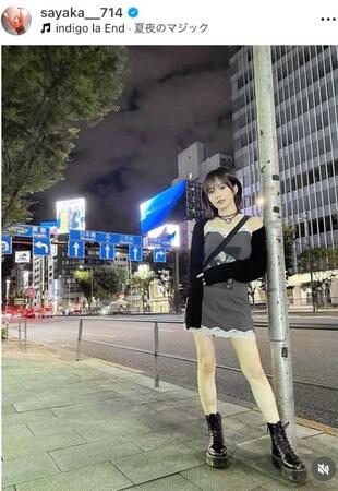 山本彩のインスタグラム＠ｓａｙａｋａ＿＿７１４から
