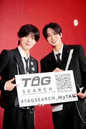 　初のファンミーティングを行った西山智樹（左）と前田大輔