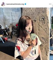 　最新主演作で衝撃の姿になっている大物。橋本環奈＆井手上漠マネージャーのインスタグラム＠ｋａｎｎａｈａｓｈｉｍｏｔｏ．ｍｇより