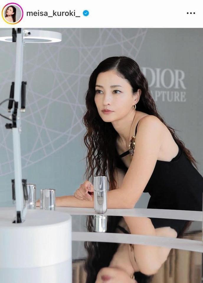 黒木メイサのインスタグラム＠ｍｅｉｓａ＿ｋｕｒｏｋｉ＿（２５年１月８日付）より