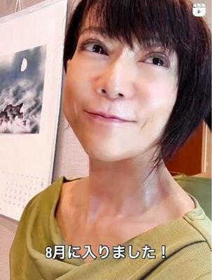 堀ちえみのインスタグラム＠ｈｏｒｉｃｈｉｅｍｉｏｆｆｉｃｉａｌ（８月２日付）より