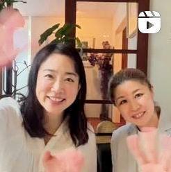 松尾翠（左）のインスタグラム＠ｍｉｄｏｒｉ．ｍａｔｓｕｏ＿ｏｆｆｉｃｉａｌ（５月２２日付）より