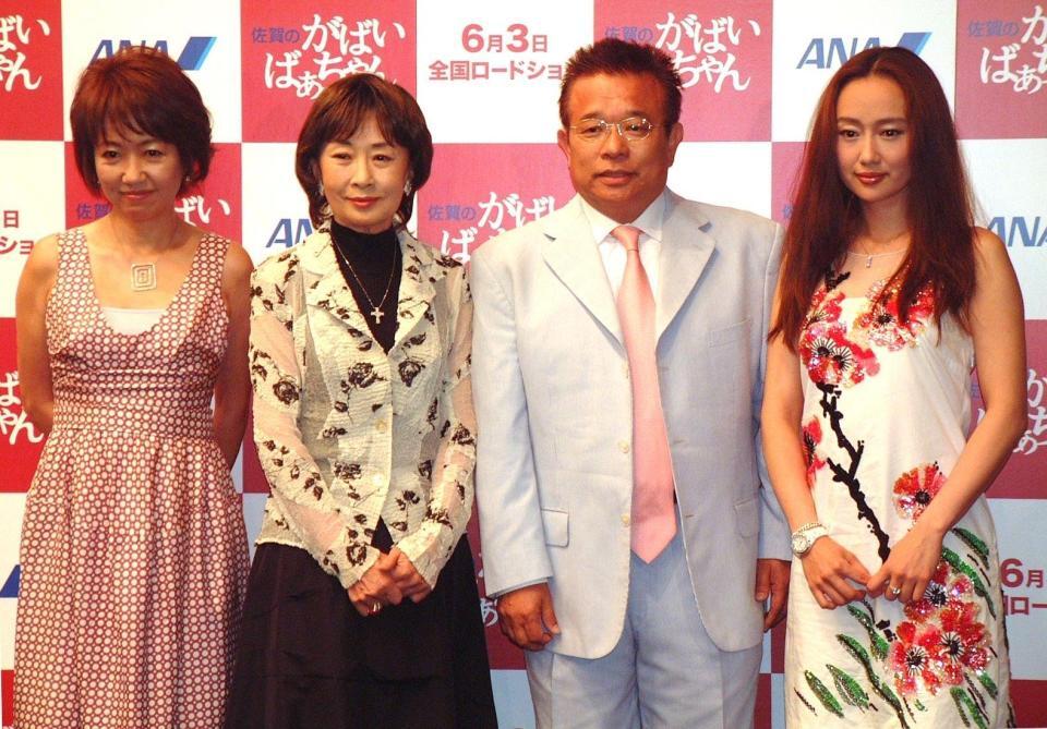 　映画「佐賀のがばいばぁちゃん」試写会に出席する吉行和子さん＝０６年５月